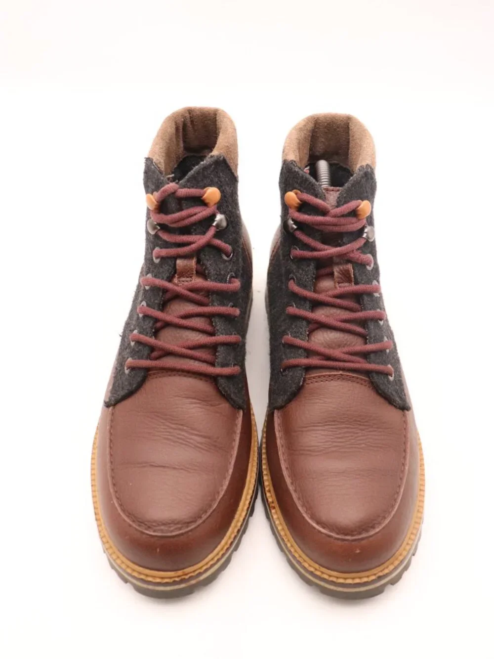 Lacoste Montbard 316 Boot Men's Size 7 Brown Leather Lace Up Boots